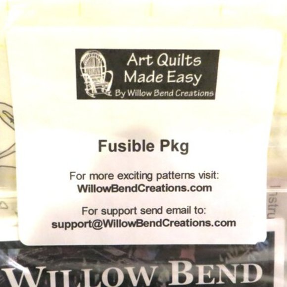 Willow Bend No Sew Quilt Set 3 Patterns Fusible Seams - Picture 2 of 5
